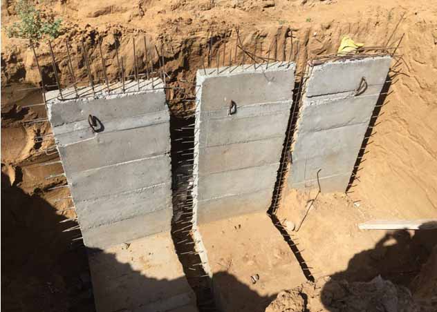 Precast Retaining Wall